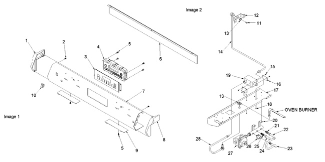 Amana ARGS7650SS Range Schematic Diagram